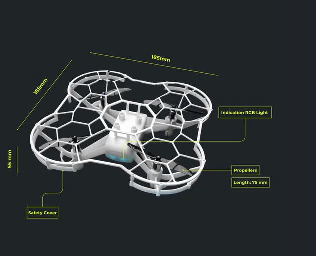 Whalebot Eagle Drone Series ( official drone for Enjoy AI Competition)